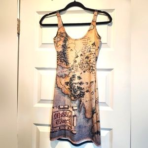 Blackmilk Lord of the Rings Bodycon Dress Size XS